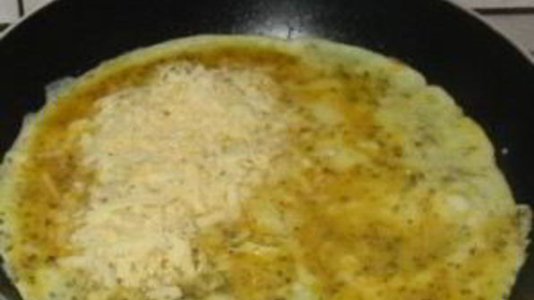 омлет на завтрак