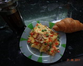 Омлет по-мексикански