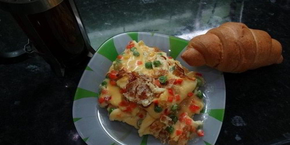 Рецепт омлет по-мексикански