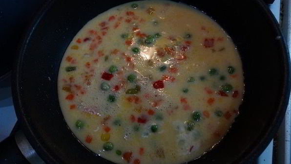 омлет по-мексикански