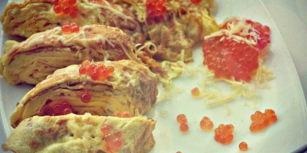 Рецепт омлет по-японски