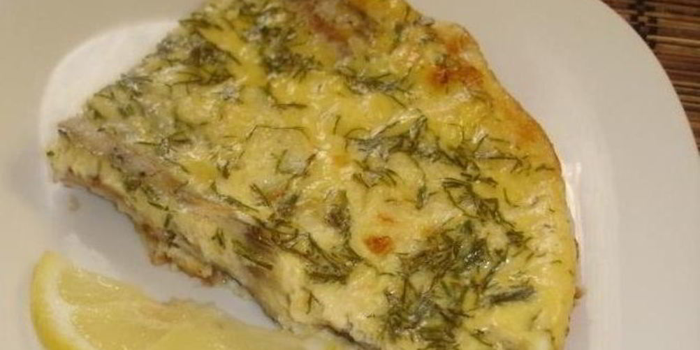 Рецепт омлет рыбный