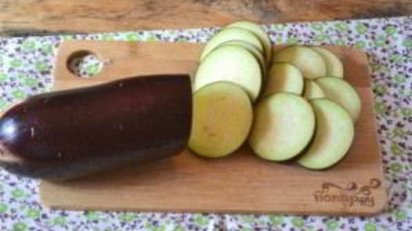 омлет с баклажанами и помидорами