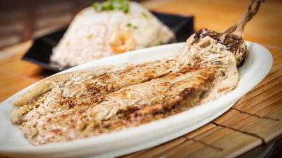 Омлет с баклажанами