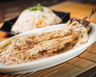 Омлет с баклажанами