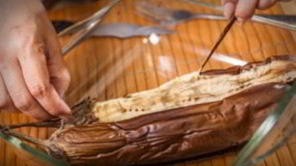 омлет с баклажанами