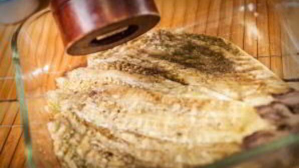 омлет с баклажанами