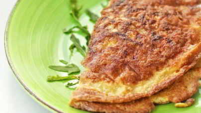 Омлет с бататом