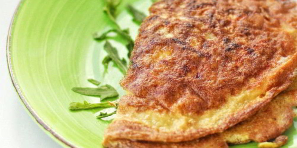 Рецепт омлет с бататом