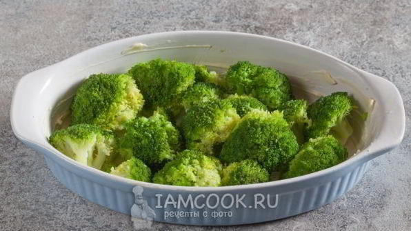 омлет с брокколи в духовке