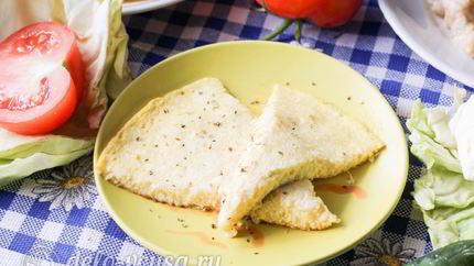 Омлет с брынзой