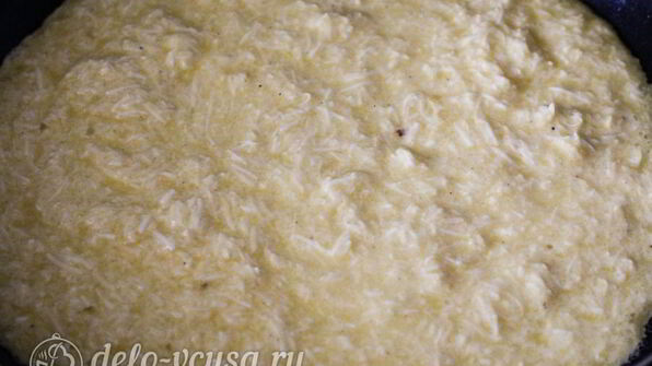 омлет с брынзой