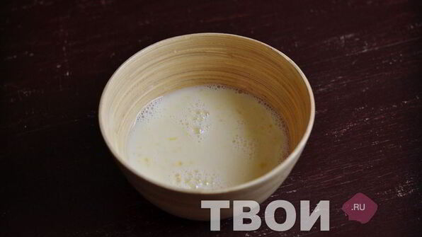 омлет с грибами