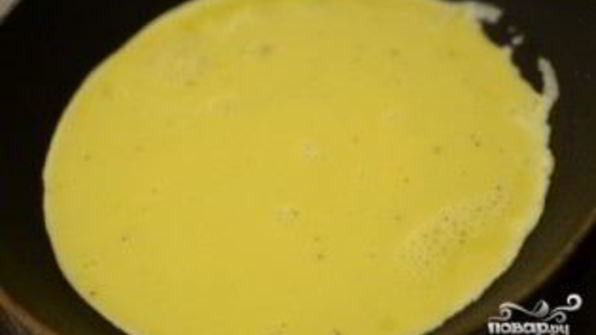 омлет с козьим сыром