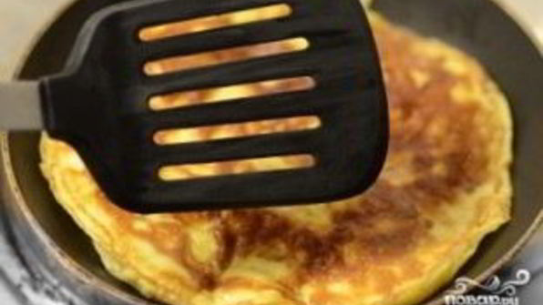 омлет с козьим сыром