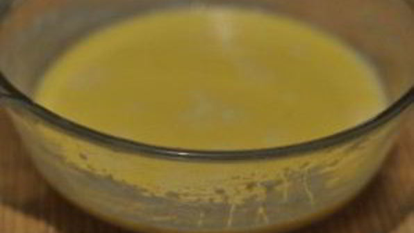 омлет с мукой и молоком