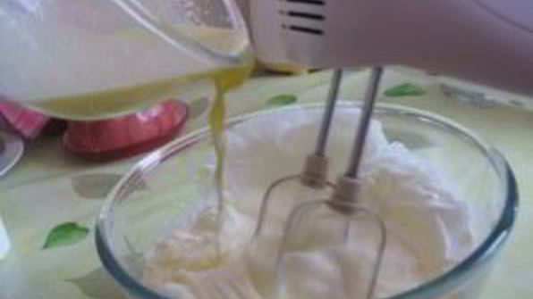 омлет с мукой