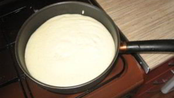 омлет с мукой