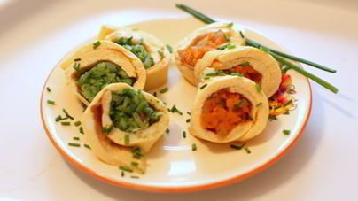 Омлет с овощами