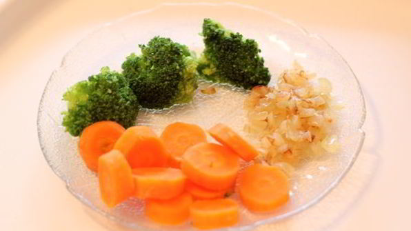 омлет с овощами