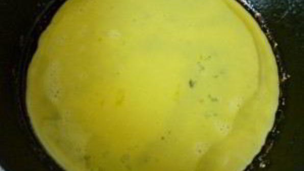 омлет с рисом