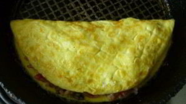 омлет с рисом