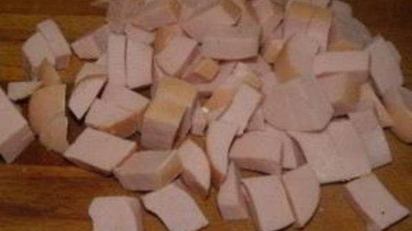 омлет с сосиской и сыром