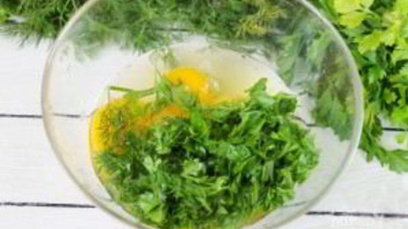 омлет с сыром и огурцами