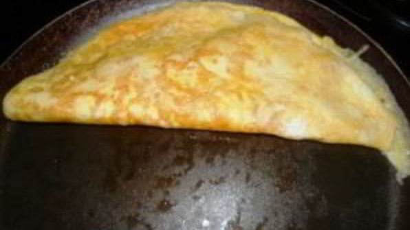 омлет с ветчиной и сыром