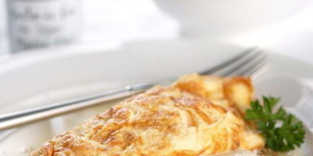 Рецепт омлет с ветчиной