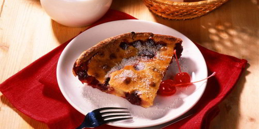 Рецепт омлет с вишней