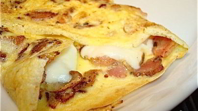 Омлет со сливками