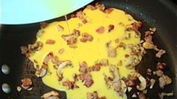 омлет со сливками