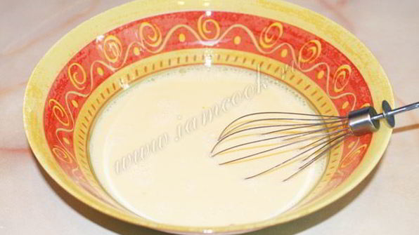 омлет в духовке с молоком