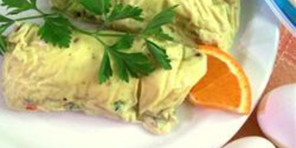 Рецепт омлет в пакете