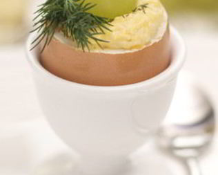 Омлет в скорлупках