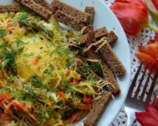 Овощной омлет