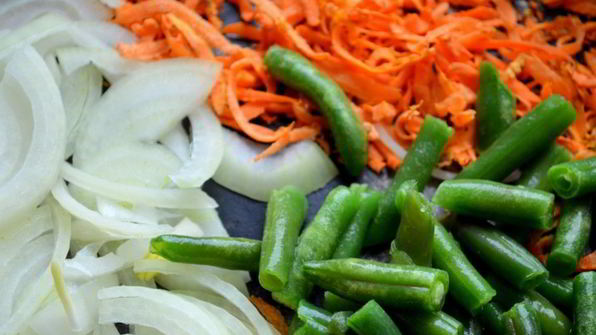 овощной омлет