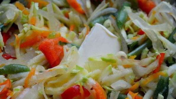 овощной омлет