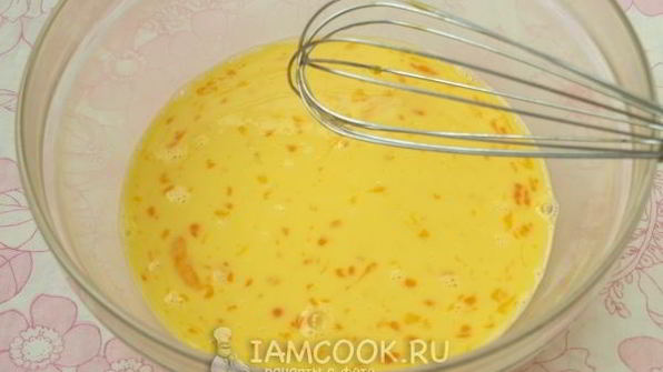 пышный омлет в духовке