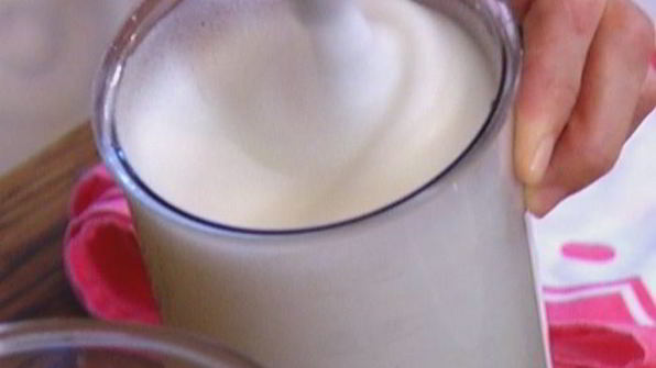 шоколадный омлет с орехами