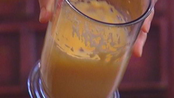 шоколадный омлет с орехами