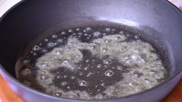 сладкий творожный омлет