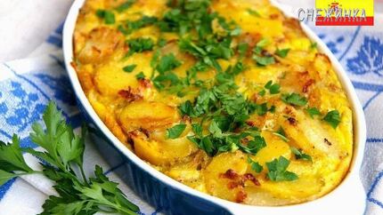 Тортилья запеченная — испанский омлет