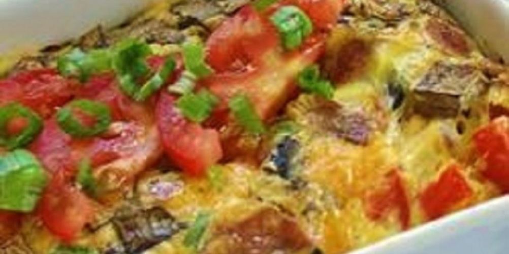 Рецепт вкусный омлет в духовке