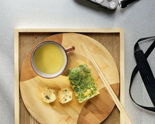 Зеленый омлет