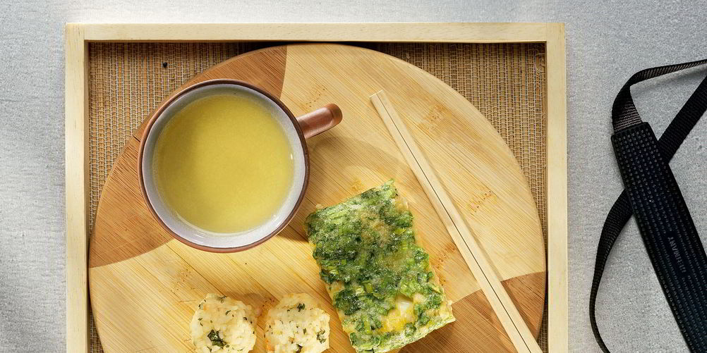 Рецепт зеленый омлет