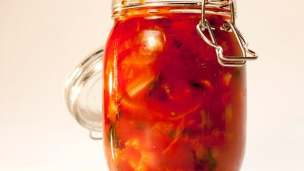 острая овощная закуска