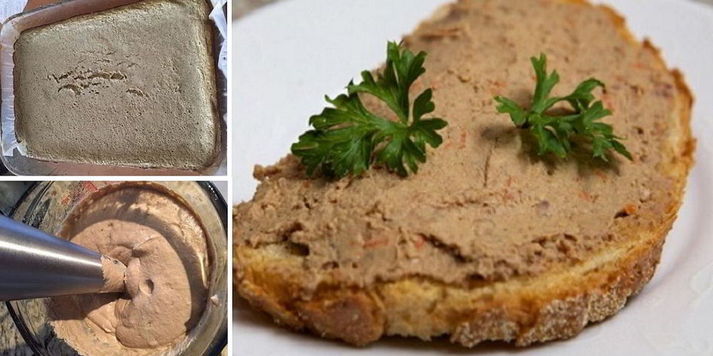 Рецепт домашний печеночный паштет