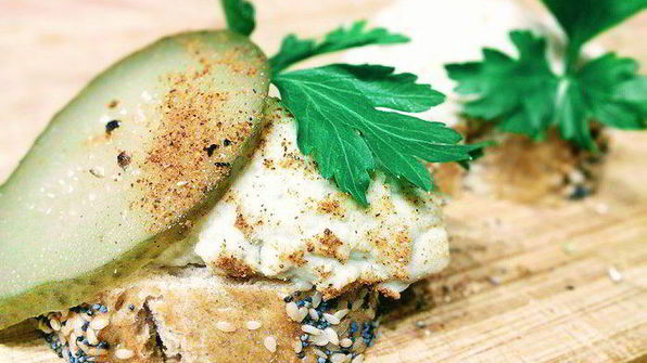 фасолевый паштет с грибами